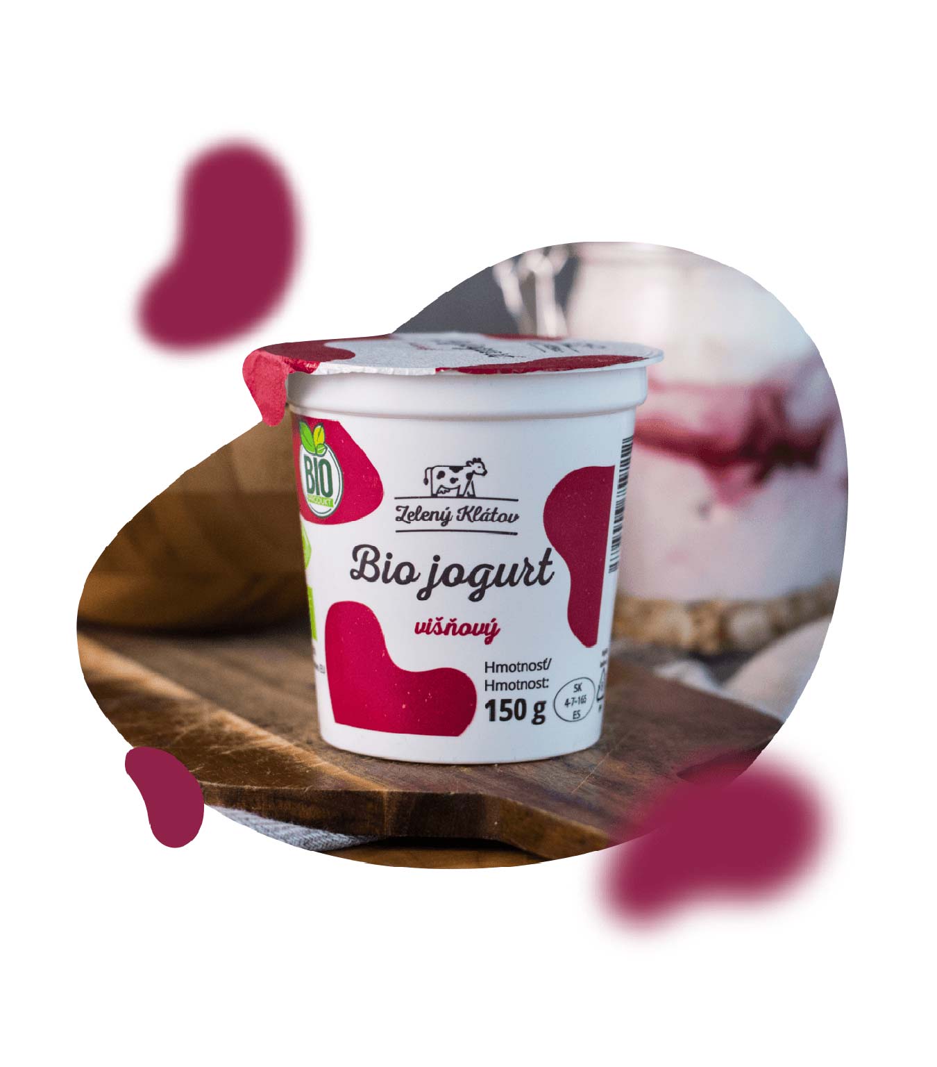 Višňový jogurt